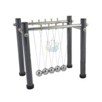 Large shot put apparatus